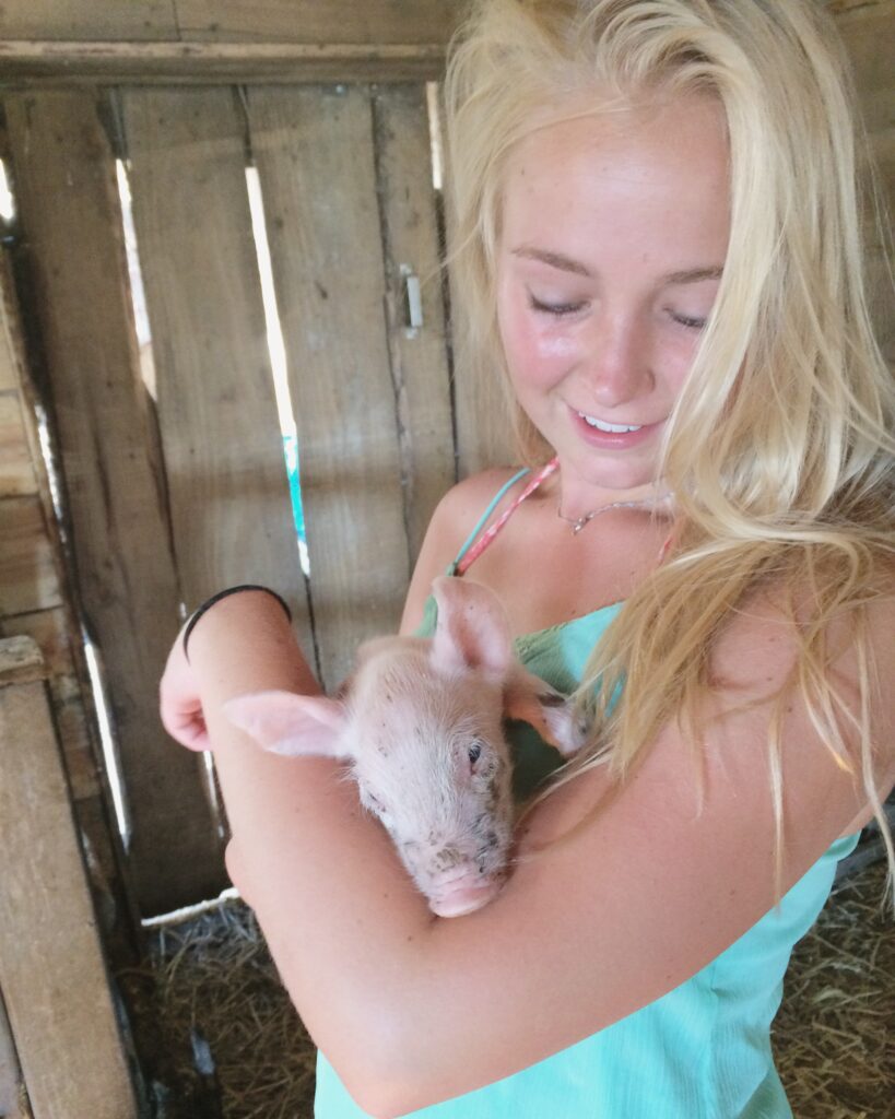 Brandnetelboerin met big